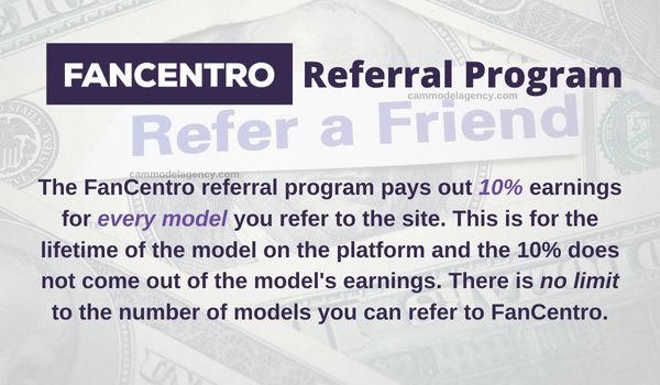 fancentro referral program
