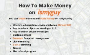 how to make money on ismyguy