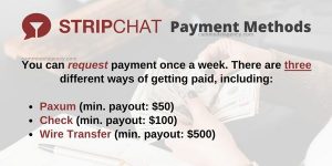 stripchat payment methods