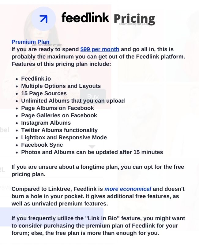 feedlink pricing 2