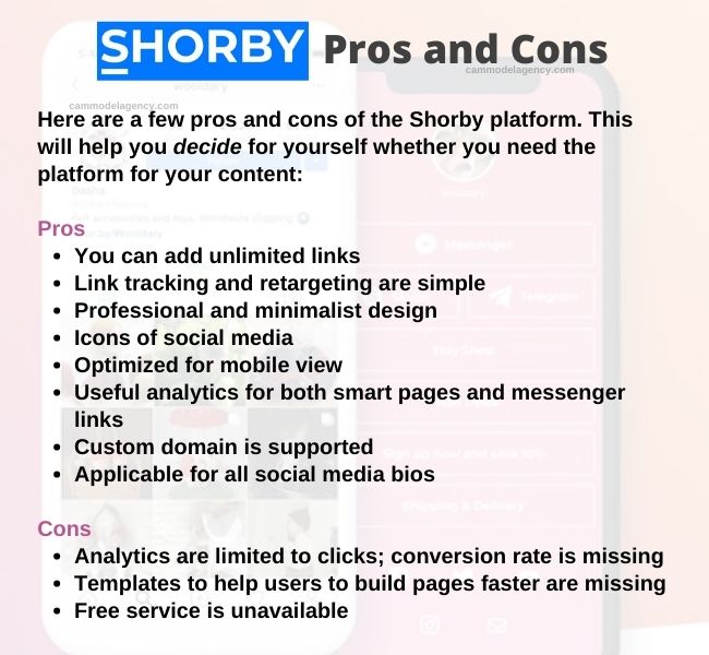 shorby pros cons